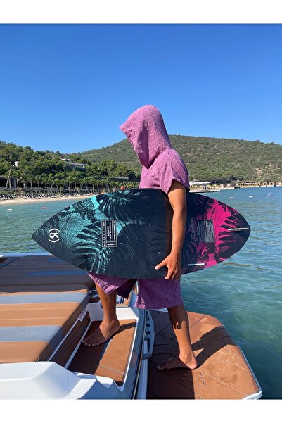 SOLENROSA Πετσέτα Poncho Πετσέτα παραλίας