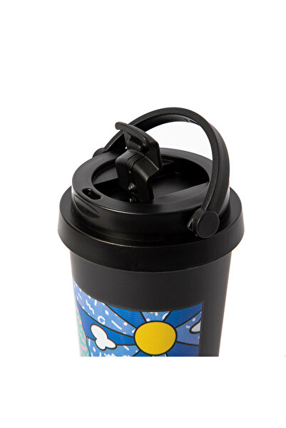 Any Morning Thermobecher mit Henkel und Deckel, 500 ml