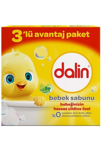 Dalin 100GR Baby Soap - Box for Sensitive Skin (Set of 36)