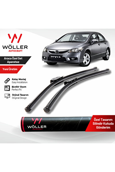 wöller Honda Civic Fd6 Silecek 2006 2012 Silecek Takımı Araca Özel