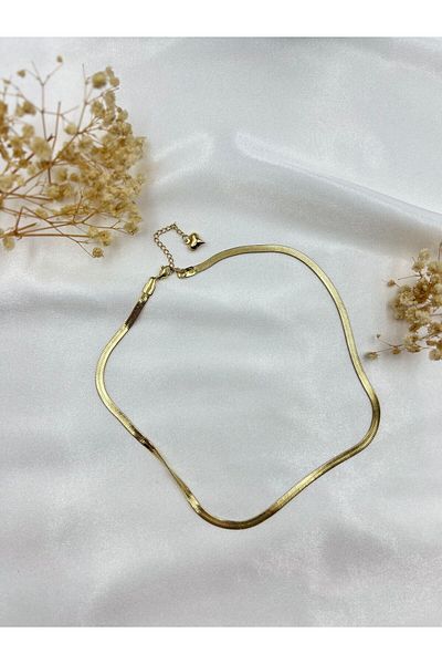 Nova Scrunch Chain Necklace - Italian Design