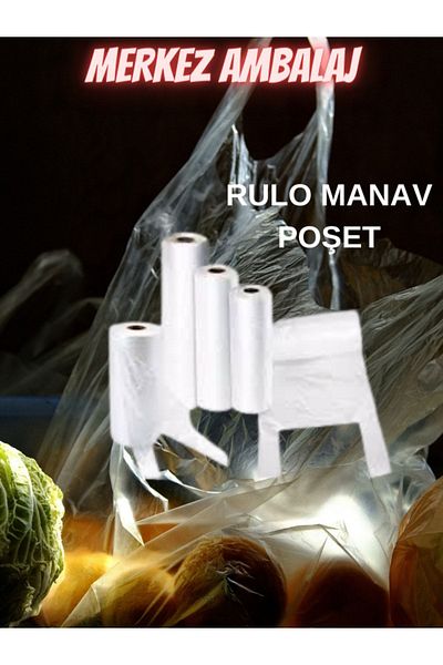 NAKSAN Medium Size Greenery Flowerball Roll Bag - 24X43 Manav Fridge Vegetable Fruit