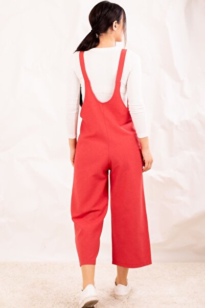 armonika Women's Pomegranate Flower Gardener Overalls ARM-20K001117