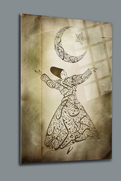 glassartdesign Masa din sticlă Ayyıldız și Semazen