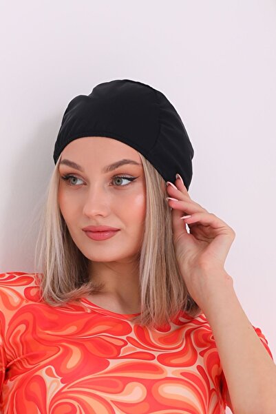 Remsa Mayo Black Plain Bonnet - Pool and Sea RB007