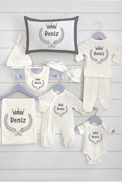 Homamia %100 Organik Isme Özel 10'lu Hastane Çıkışı Kral