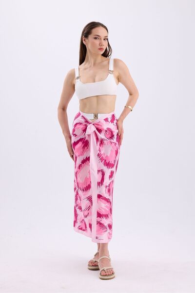 Paragon Shiny Soft Fabric - Hijab Pareo, Long Inner No-Show Beach Clothing (150CM * 95CM)