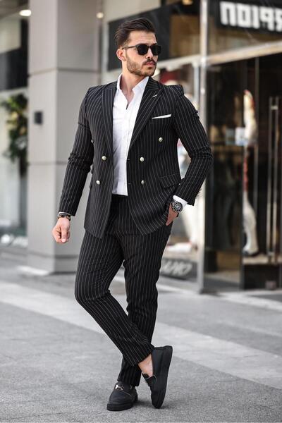 MISTER MR.PAPYON FASHION Kruvaze İtalyan Kesim Takım Elbise
