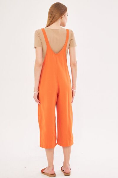armonika Orange Women's Gardener Jumpsuit - ARM-20K001117