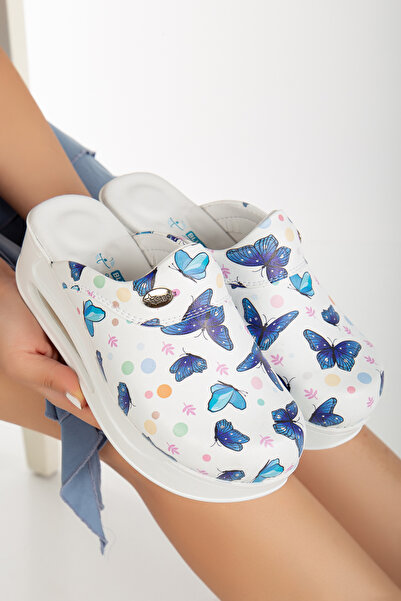 YNK Papuci ortopedici pentru femei Airmax Sabo - pentru spital Doctor Nurse Chef