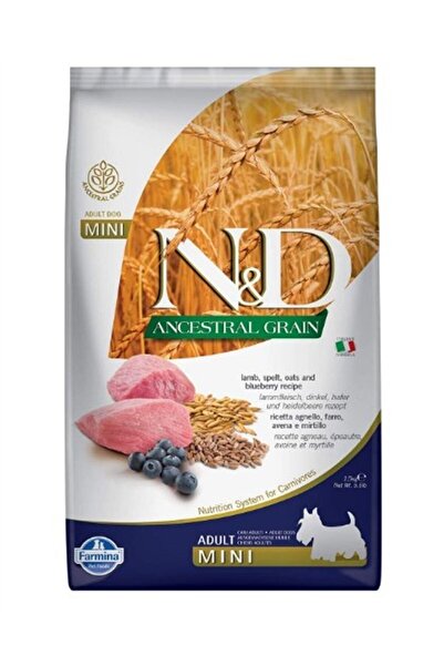 N&D Low Kuzu&yaban Mersini Yetişkin Küçük Irk Köpek Maması 2,5 Kg