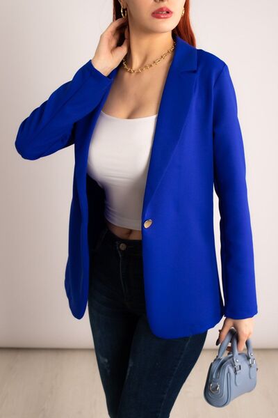 armonika Μπουφάν Γυναικείο Saks Μπράτσο Μονό Κουμπί-23y001047