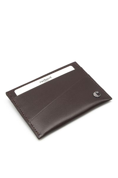 Cacharel Δερμάτινη θήκη πιστωτικής κάρτας 1983W18 Model Brown