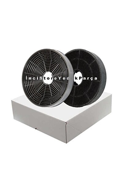 Bosch DWK065G20T/06 Ankastre Davlumbaz Aspiratör İçin Ø16CM 2 Adet (1 Kutu) Karbon Filtre