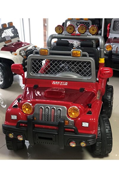 SLB-X6 Aliş Mega Çift Kişilik 12 Volt Uzaktan Kumandalı Akülü Araba / Jeep