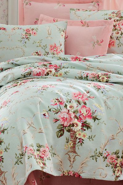 Eponj Home Set Pique Imprimat Dublu Alanur Mint