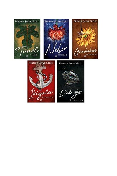 dokuzyayinlari DOKUZ YAYINLARI IS SERİSİ 5 KİTAP SET Ikizalev - Günebakan - N...
