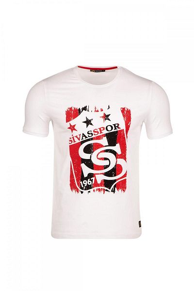 Tony Montana Μπλουζάκι με στάμπα Sivasspor 3 αστέρων με γιακά ποδηλάτου