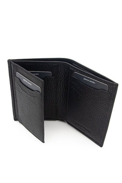 Pierre Cardin Black Leather Men's Wallet - Floater 2734a41