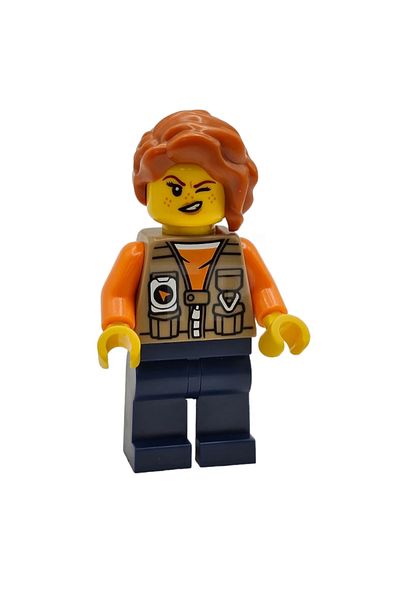 LEGO Moc City Town Mini Figure - Nature and Forest Themed Women's Photographer Accessory