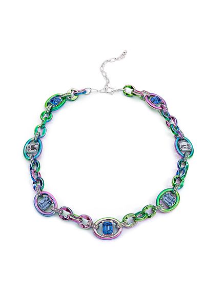 Twist Chain Necklace - Gradient Color Transitional