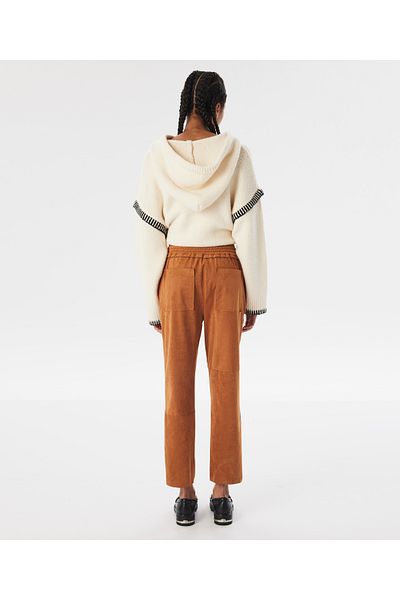 Twist Brown Woven Trousers