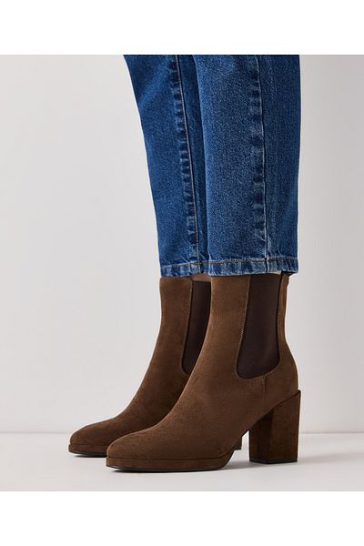 İpekyol Suede Heeled Boots
