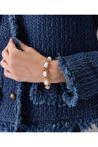 İpekyol Faux Bracelet with Pearls