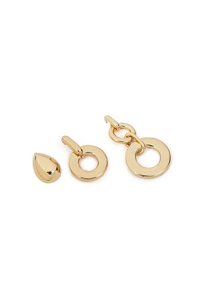 İpekyol Set of metal earrings