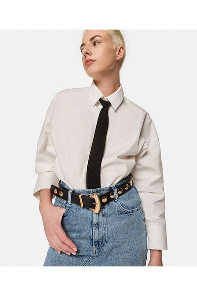 Twist Metal Printed Stylish Belt