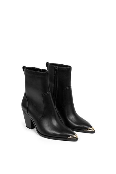 İpekyol Heeled Boots with Metal Toe