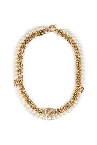 İpekyol Monogram Detailed Chain Necklace