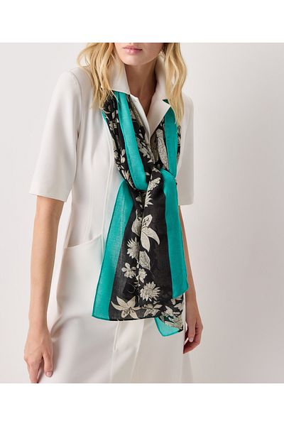 İpekyol Flower Pattern Shawl