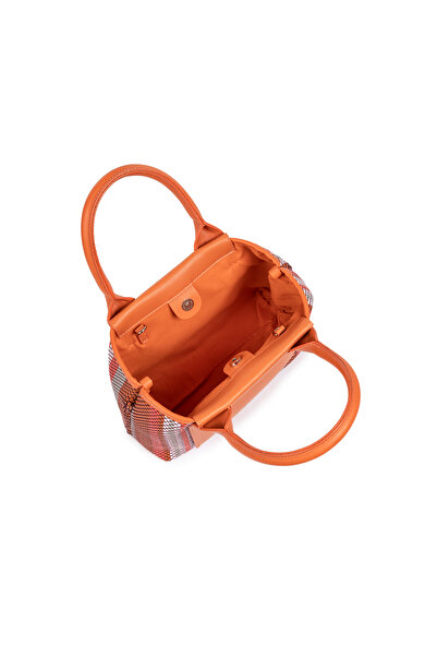 Twist Leather Garnished CUNI Bag