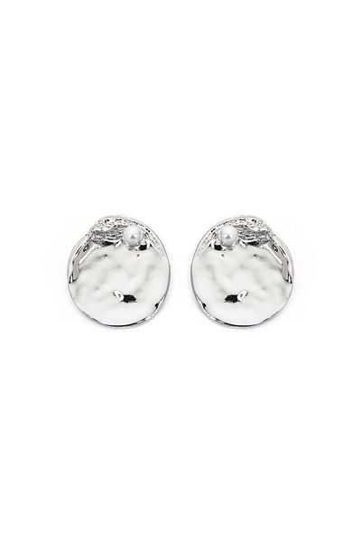 İpekyol Metal Pearl Faux Earrings