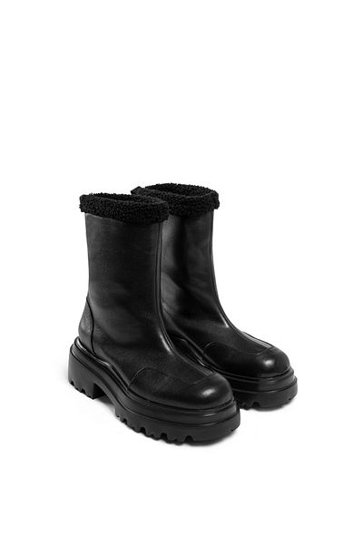 Twist SUNİ LEATHER LOOK FURRY BOOTS