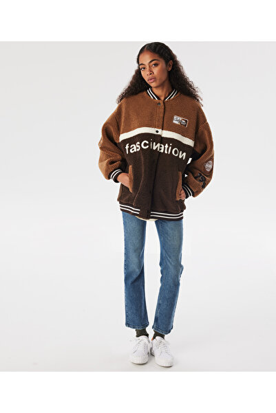 Twist Brown Woven Coat