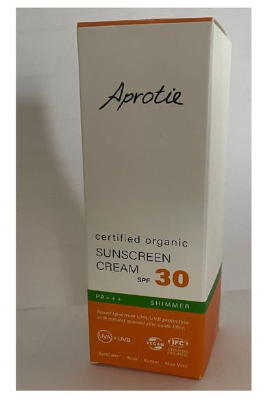 Aprotie Organic Sunscreen SPF 30 - Sunscreen Cream