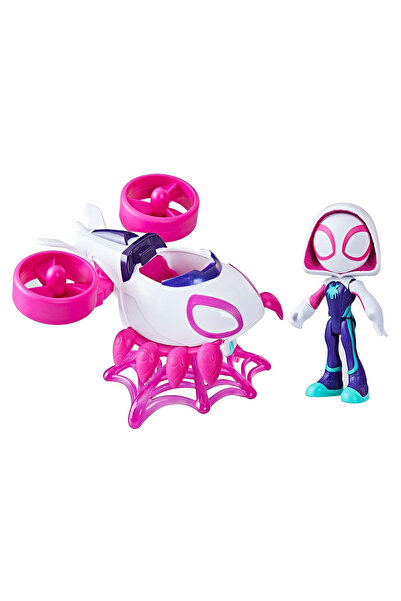 SPIDERMAN Spidey And His Amazing Friends Araç Ve Figür Ghost F6776-F7456