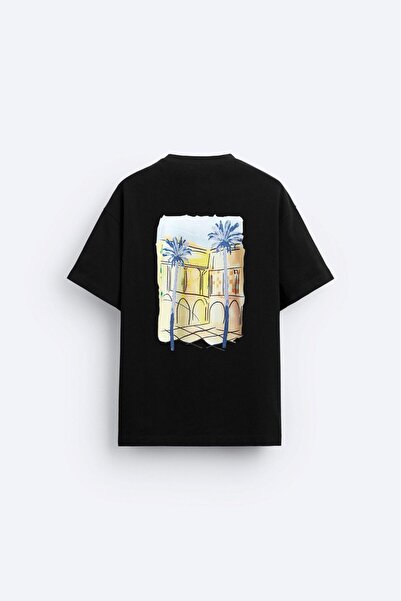 The Champ Clothing Ανδρικό μπλουζάκι με λαιμόκοψη με στάμπα με παλάμη