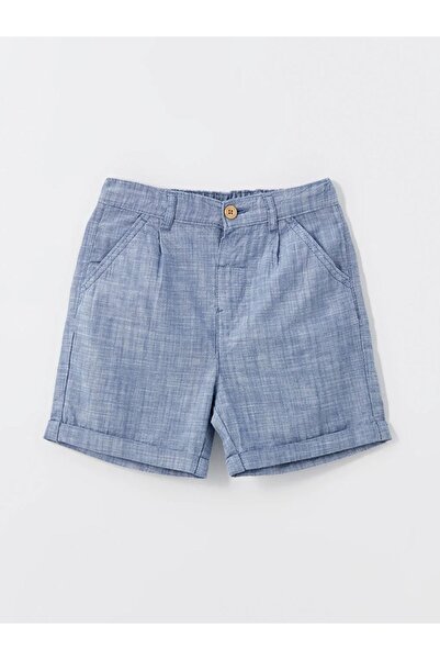 LC Waikiki LCW baba rövid ujjú ing és rövidnadrág szett kisfiúnak - 2db-os készlet