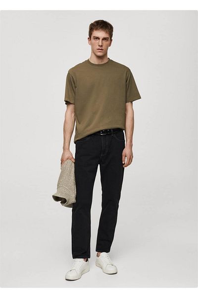 MANGO Man Μπλουζάκι 100% βαμβακερό Relaxed Fit