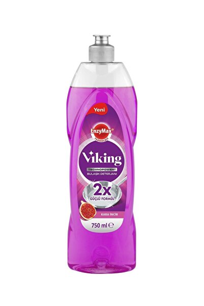 Viking TECHNOPOWER Bulaşık Deterjanı Kara İncir 750 ml 1 Adet