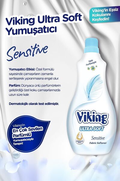 Viking Yumuşatıcı Soft Sensitive 1400 Ml 1 Adet