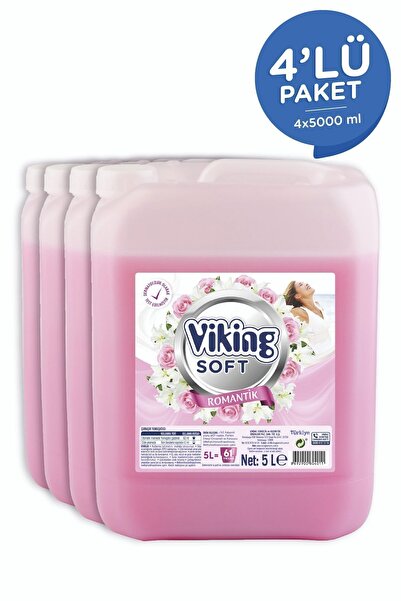 Viking Çamaşır Yumuşatıcısı Çamaşır Yumşatıcısı Gül&zambak 5lt X 2 Adetlitre ...