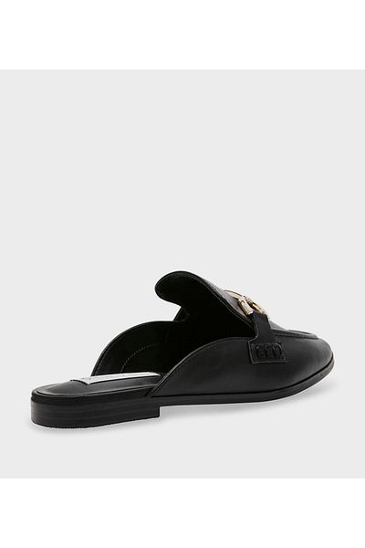 Steve Madden حذاء نسائي أسود بكعب منخفض