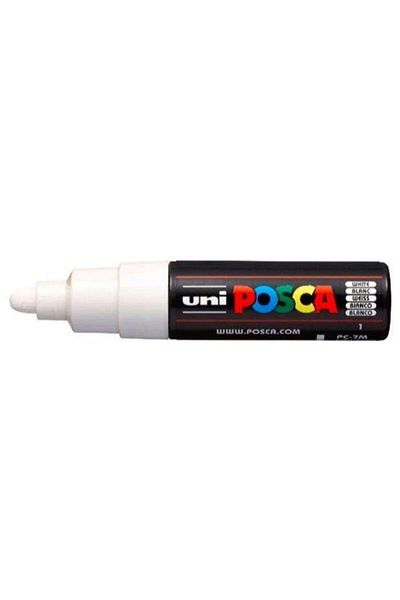 Uni Posca Coloring Marker 4.5-5.5 mm PC-7M White