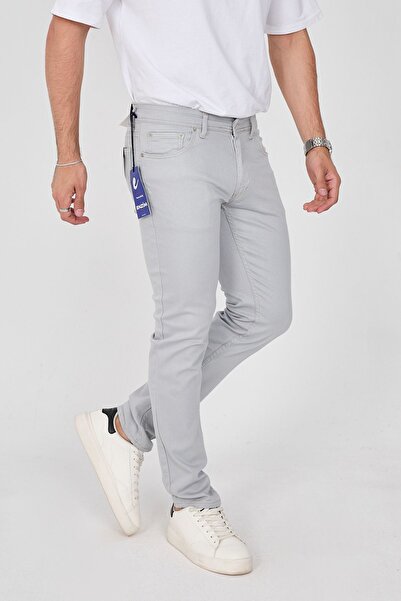 ENZİM JEANS Regular Fit Erkek Pamuklu Esnek Kanvas 5 Cepli Pantolon