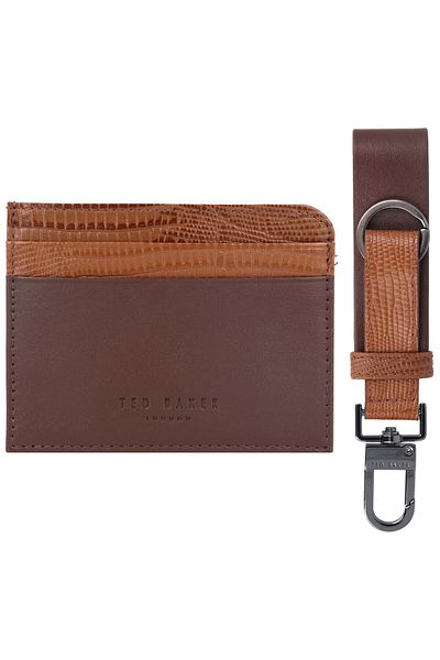 Ted Baker Kreditkartenetui Geschenkbox RFID Leder 2tlg.