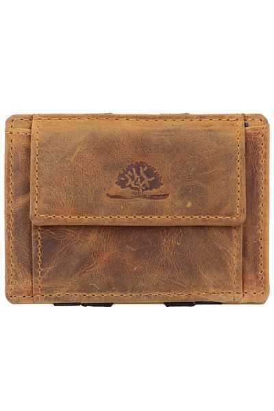 Greenburry Vintage Magic wallet RFID leather 10 cm
